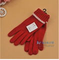 100% Wool Knitting Gloves 1