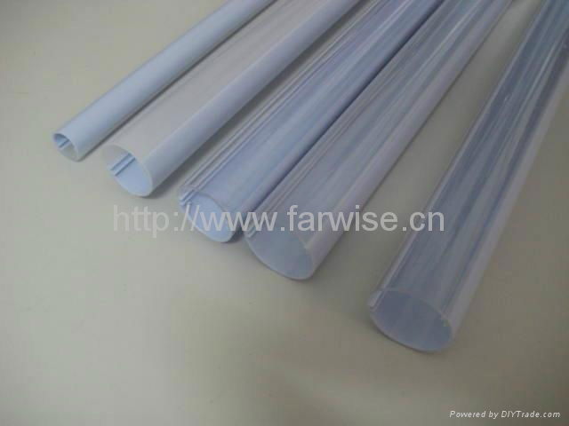 T8 LED Tube Light Bi-color PC Cover Fully Plastic Extrusion 5