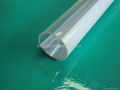 T8 LED Bincolor Tube Strip Frosted PC Cover Fully Plastic Extrusion Factory 4