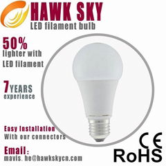 2014 newest 2 years warranty 5w 7w 9w e27 e14 LED bulb light