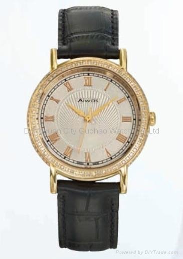 Fashion watches with crystal stone  (GH-040507-LW)