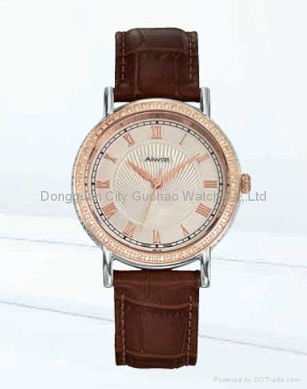 Fashion watches with crystal stone  (GH-040507-LW) 5