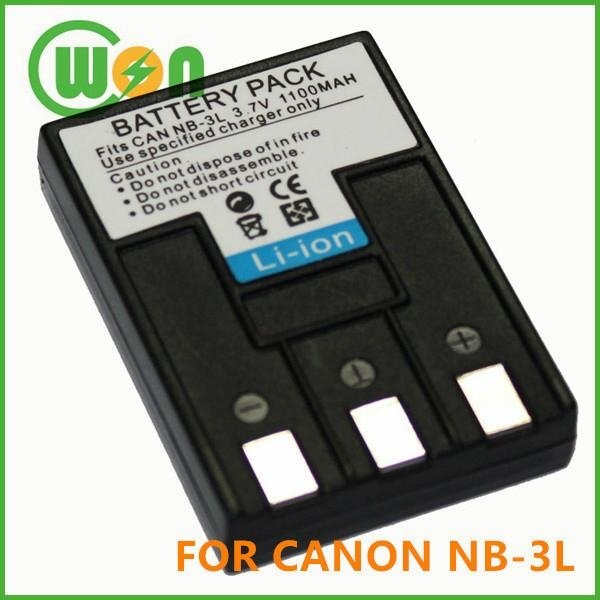 NB-3L NB3L Battery for Canon PowerShot SD100 SD20 SD550 Camera