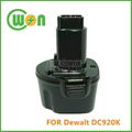 12V Battery for Dewalt DCD940B2 1