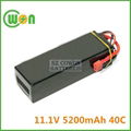 11.1V 40C 5200mAh Battery for Remote Control Battery