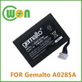 Battery for Gemalto A0285A replacement  for Gemalto M & W Series Magic3 M8 - Rep 1