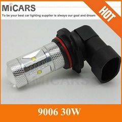 China Manufacturer High Power 9006 30W LED Fog Light