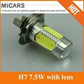 Super Bright High Power H7 7.5W Lens LED