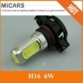 6W Lens H16 High Power LED Auto Car