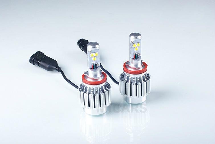 Newest Product All In On LED Car Bulbs Lighting H8/H9/H11 4