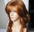 2014 fashion high quality synthetic wig with body wave for women 2