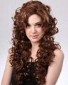 Deep wave long synthetic wig for women 2014 wholesale 1