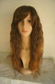 Synthetic wig with water wave 2014 hot seller for women 2