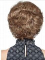 2014 fashion short wave synthetic wig for women 3