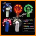 led flashing message mini fan 1