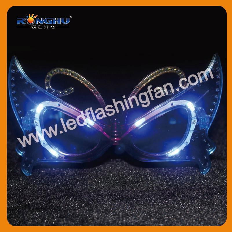 pumpkin led flashing sunglasses 3