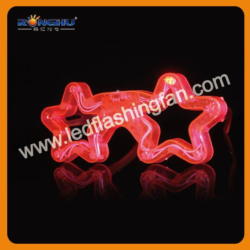 pumpkin led flashing sunglasses 5