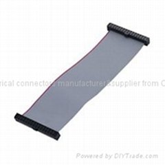 Flat Ribbon Cable with IDC Connector 2.54mm pitch
