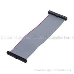 Flat Ribbon Cable with IDC Connector 2.54mm pitch