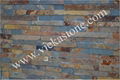 Slate nature culture stone Stacked Format wall Panel 