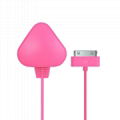 Wholesale TC036 5V 1A Travel Charger with Cable for iPhone 4&4S 1