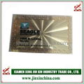 Business Card & Metal Gold Business Card & PVC Plastic Card 2