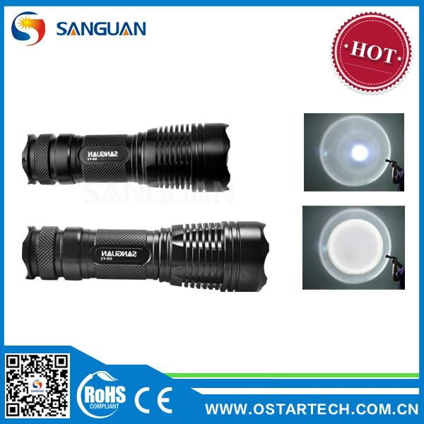 Waterproof Cree XML U2 LED Dimming LED Torch Light 3