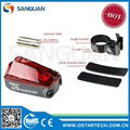 Red Laser LED Bike Tail Light 1