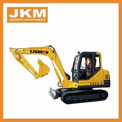 6ton cheap mini excavator with Cummins engine for sale