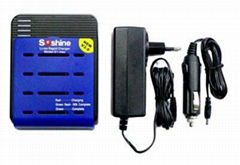 1-4pcs 18650 Li-ion battery charger