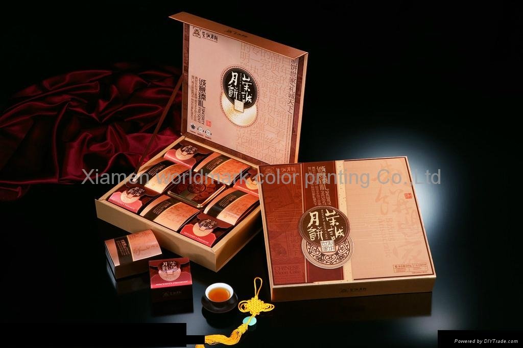 Hardcover boxes for mooncake