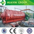 Waste Tires Rubber Oil Pyrolysis Machine with zero pollution 3