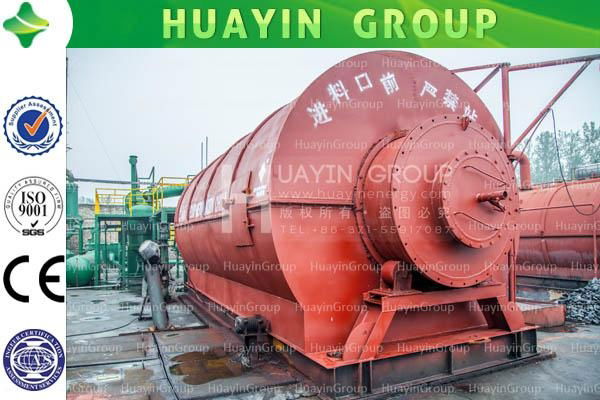 European standard waste plastic to oil equipment from Huayin Company 3