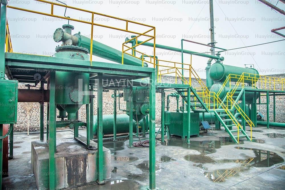 European standard waste plastic to oil equipment from Huayin Company 5