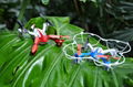 New Lhtoys LH-X1 2.4GHz Mini 4 Channel 6 Axis RC Quadcopter UFO Red And Blue  2