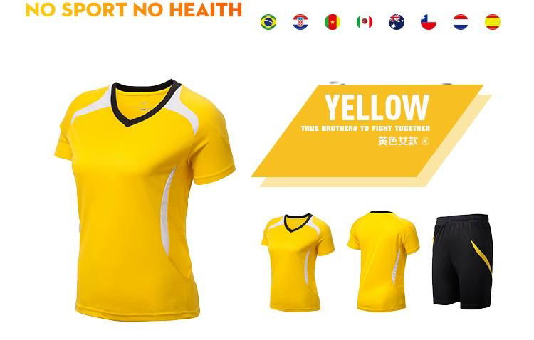 wholesale women low price europe football jersey blank 4