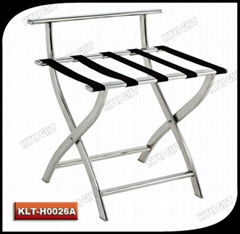 Folding hotel l   age rack