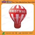 Inflatable ground advertising balloon