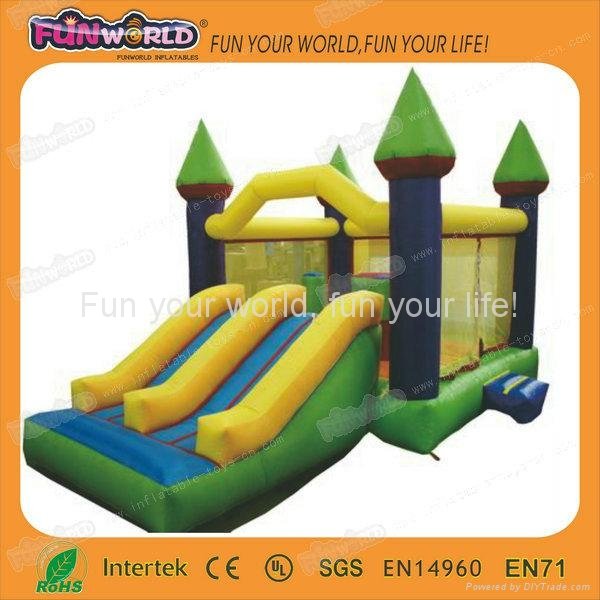China manufacture inflatable bouncy jumping castle 4