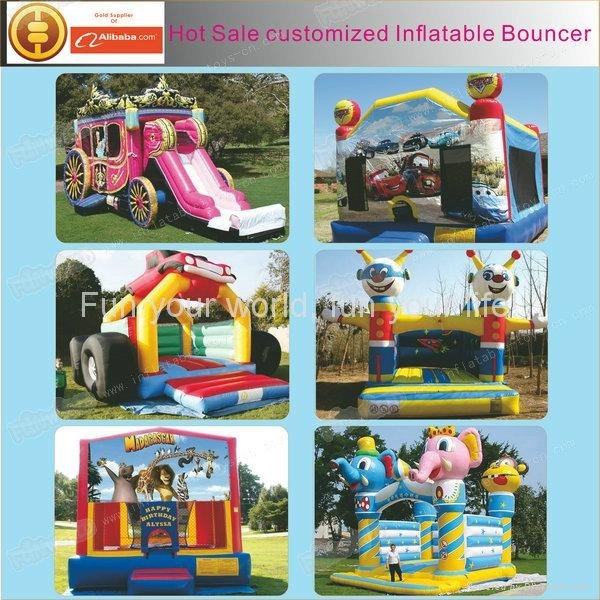 China manufacture inflatable bouncy jumping castle 5