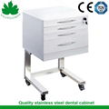 SSU-02 Stainless Steel U Type Mobile Dental Hosptial Cabinet