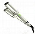best curling wand with three PTC or MCH heater 