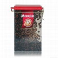 coffee tin box