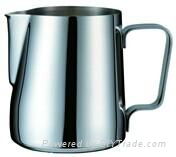 18-8 stainless steel milk jug 350ml