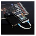 Portable mobile charger with LED light