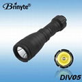 Brinyte Aluminum CREE LED Underwater 150m Diving Equipment