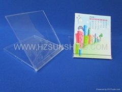 5.5inch Clear Cheap CD Calendar Case