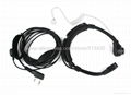 Kenwood Baofeng elastic velcro trap pro throat microphone earphone 1