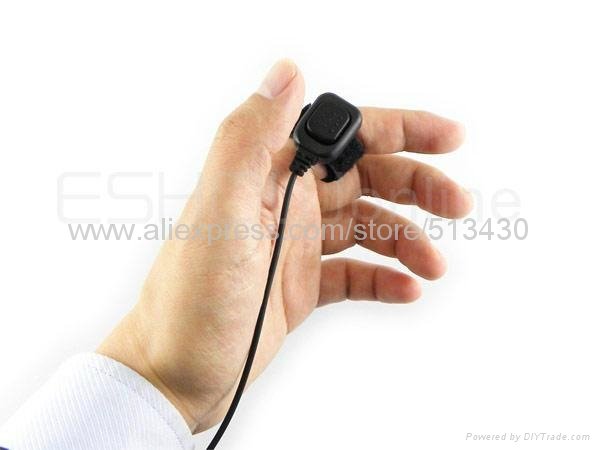 Kenwood Baofeng elastic velcro trap pro throat microphone earphone 5