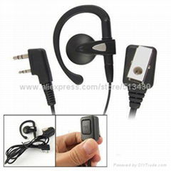 Two way radio earphone for Kenwood motorola Baofeng Quansheng Puxing Wouxun etc.